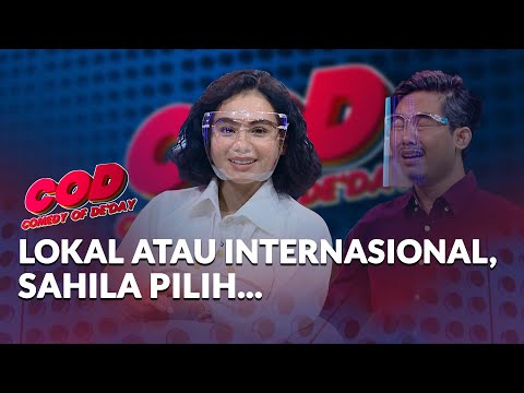 Ditanya Lokal atau Internasional, Sahila Hisyam Bingung: Apanya Nih? - COMEDY OF DE'DAY (BAG. 6)