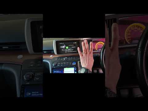 It's time to replace the original radio Nissan Elgrand E51 #shorts