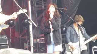 Little Green Cars (Ireland) - Big Red Dragon. Live Osheaga 2013. Montreal Quebec.