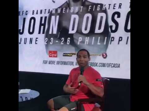 John 'The Magician' Dodson's Press Conference in Resort's World Manila