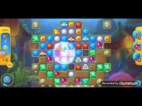 fishdom game / level 8467 / It is like the ads? / thank you 피쉬돔 / 모바일 게임 / 중독성 있는 게임 / 미니 게임