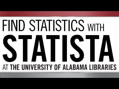 Finding Statistics with STATISTA