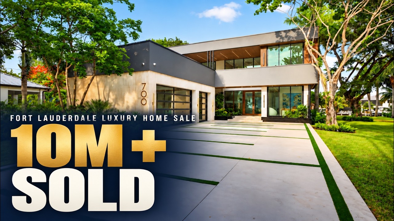 How We Sold a $10M+ Fort Lauderdale Waterfront Home in 113 Days