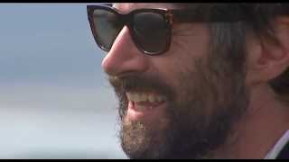 A sheep interrupts Gruff Rhys | Channel 4 News