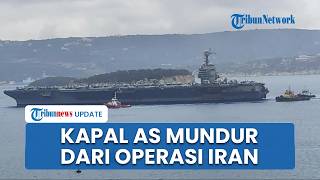 AS Tarik Kapal Induk USS Gerald R Ford, Mundur dari Operasi Iran seusai Terbakar Hebat di Laut Merah