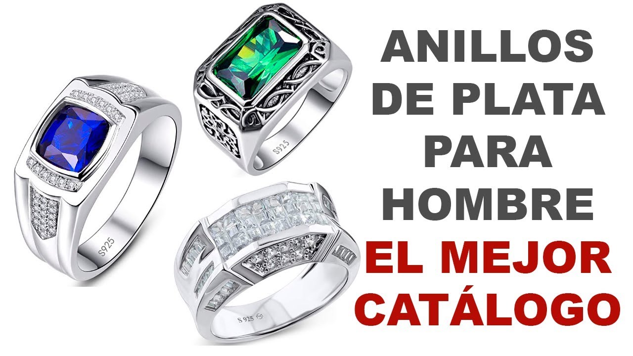 Anillo de plata para hombre | Modelos, diseños | Catálogo de anillos de plata para hombre