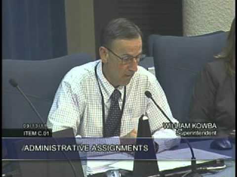 9/13/11 Board of Education Meeting