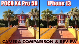Xiaomi Poco X4 Pro 5G VS Apple iPhone 13 Camera Comparison &amp; Review
