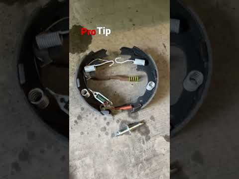 Drum brakes assembly tip: THE EASY WAY