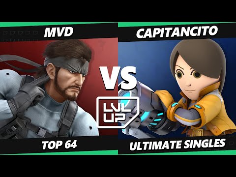 LVL UP EXPO 2023 - MVD (Snake) Vs. Capitancito (Mii Gunner) SSBU Ultimate Tournament