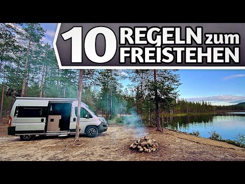 Freistehen und Wildcampen - Meine 10 WICHTIGSTEN REGELN - Übernachten im Auto, Camper & Wohnmobil