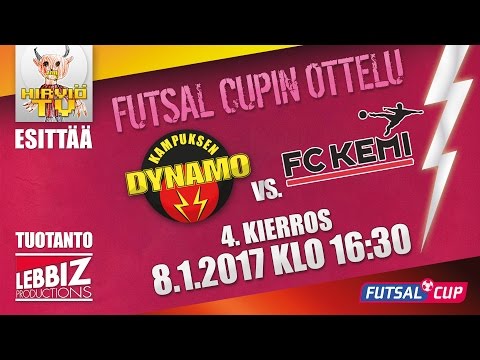 8.1.2017 KaDy - FC Kemi klo 16.30 Futsal Cup