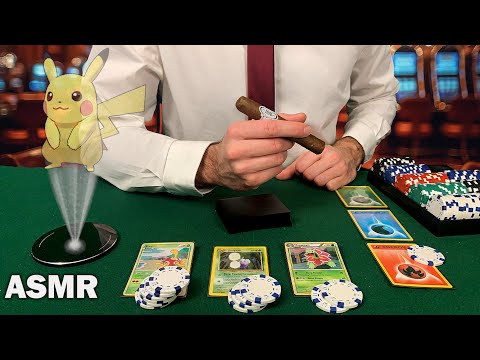 [ASMR] 🎲Gambling with Team Rocket (Battle Bets) | Pokémon Casino Roleplay
