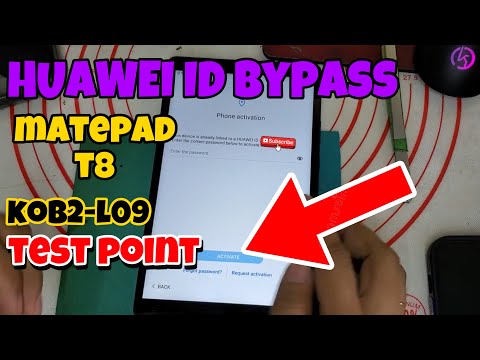 Huawei MatePad T8 Huawei iD Phone activion Bypass | KOB2-L09 Huawei iD Remove