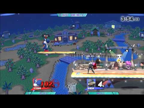 Surf City Slam - Pro Bracket - Grand Finals Set 2: NME|Zex (Sheik) vs Rice (Yoshi)
