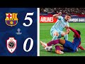 HIGHLIGHTS FC Barcelona 5 0 R Antwerp FC UEFA Champions League Game 1 2023 2024