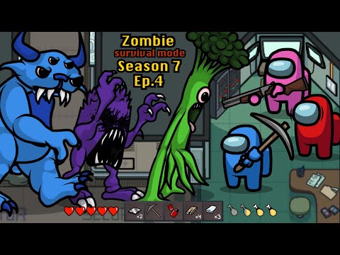 Garten of Banban TALL VICTOR Zombie 🛠 Survival Mode Among Us Ep 4 - Animation