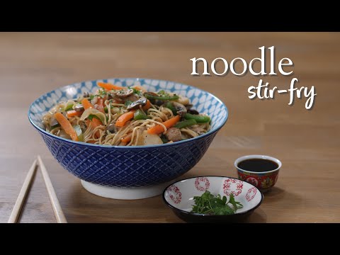 Slimming World Syn-free vegetable noodle stir fry recipe - FREE