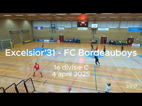 Samenvatting Excelsior'31 - FC Bordeauboys (1e divisie C, 4 april 2025)