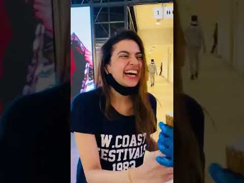 Kashika Kapoor Vs Turkish Ice Cream Man | Viral Video | #shorts #turkishicecream #dondurma