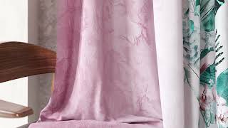Комплект штор «Синао (розовый)» — видео о товаре