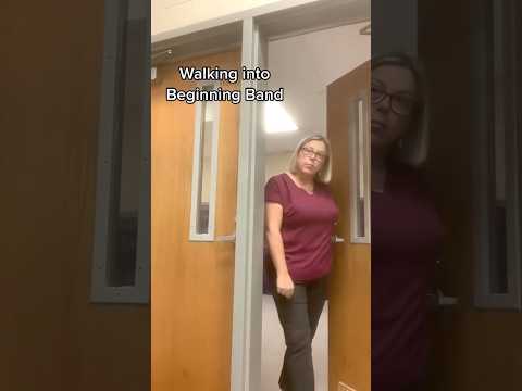 Inside Beginner Band #trumpet #banddirector #flute #clarinet #trombone #beginningband #band