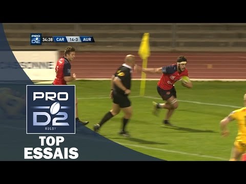 TOP Essais de la J8 – PRO D2 – Saison 2016-2017