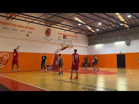CroHoops Div.3 2022-23 Play-off, Rnd.1 Gm.1 - Barić & Sons vs. Siget 96ers