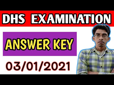 DHS Answer key 2021 | DHS examination 2021 | Faruque | Educato Plus