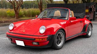 Video Thumbnail for 1987 Porsche 911 Turbo Cabriolet