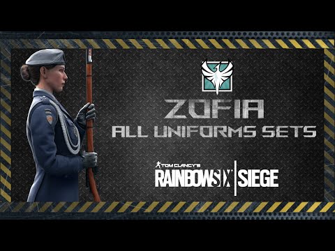 Zofia Elite and All Uniforms Sets including DEV Weapon Skin - Rainbow Six Siege | R6 News
