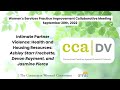 Intimate Partner Violence Health And Housing Resources September 2022 WSPIC Meeting