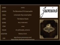 #14 Junius - A Dramatist Plays Catastrophist (with lyrics)