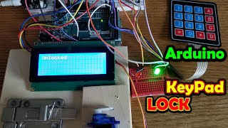 Anyone Can Make A Keypad Controlled Lock For Their Next Arduino Project - Here's How