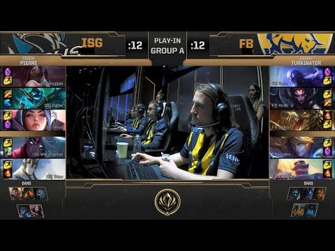 ISG(Seiya イレリア) VS FB(Kirei エリス) D1G8 - MSI 2019 Play-In Group A
