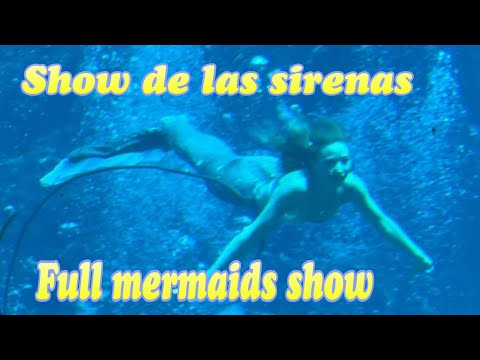 Beutiful mermaid show /Hermoso show de las sirenas 🧜‍♀️