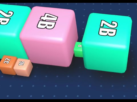 how to play Cubes 2048.io