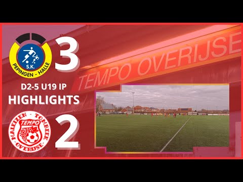 Matchday (2) 5 - U19 IP - Pepingen Halle vs Tempo Overijse - 2023/2024