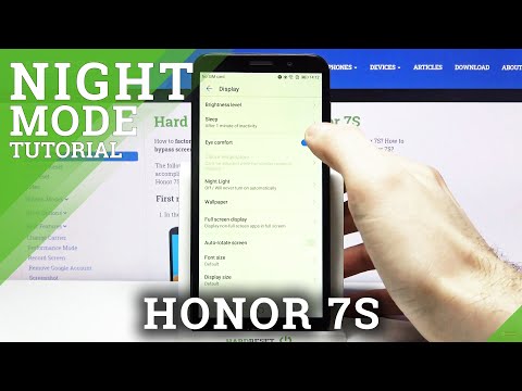How to Enable Night Mode on HONOR 7S – Turn On Night Mode