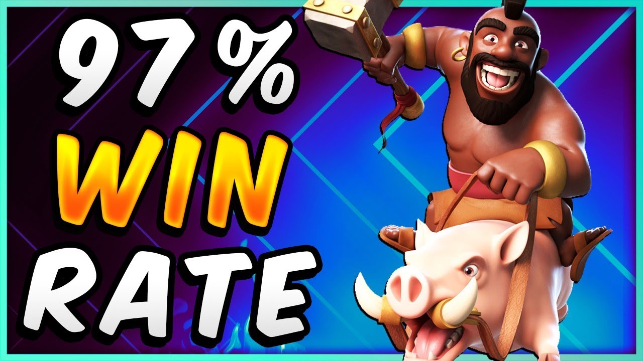 SirTagCR: UNDEFEATED 22-0 WIN STREAK! Best Hog Rider Cycle Deck — Clash  Royale - RoyaleAPI