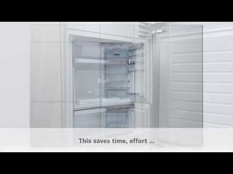 Встраиваемая морозильная камера Bosch GIN41AE20R - видео
