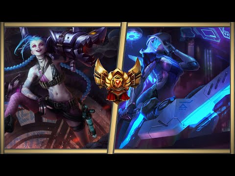 jinx vs ashe botlane!