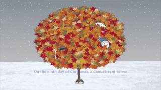 CANUCK VERSION - A Moose in a Maple Tree - The All-Canadian 12 Days of Christmas