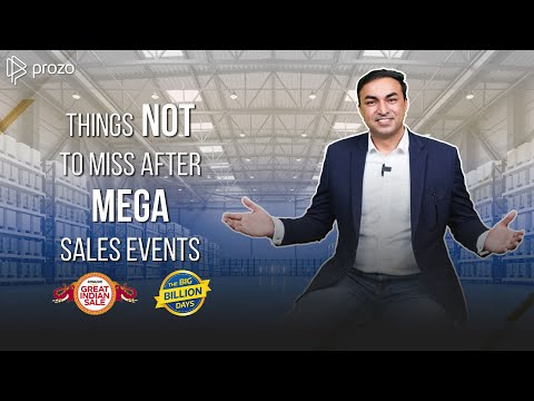 Things Not to Miss After Mega Sales Events | Prozo Academy