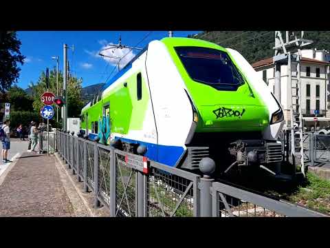 Trenord ETR 521 S1 013 departs Como Lago 30/8/2025