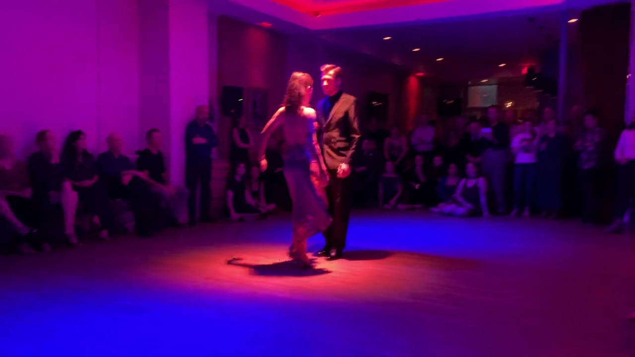 Cyrena Drusine & Steinar Refsdal bailaron en La Nacional Milonga NYC. Part. 1