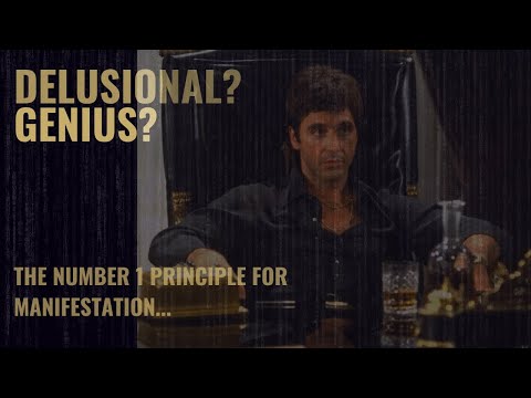 Why you have to be delusional to manifest - Feat Tony Montana