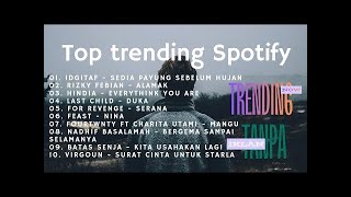 Download lagu KUMPULAN PLAYLIST LAGU SPOTIFY TERBARU 2025 - SEDIA AKU SEBELUM HUJAN, ALAMAK, IDGITAF | TANPA IKLAN mp3 Download lagu KUMPULAN PLAYLIST LAGU SPOTIFY TERBARU 2025 - SEDIA AKU SEBELUM HUJAN, ALAMAK, IDGITAF | TANPA IKLAN mp3