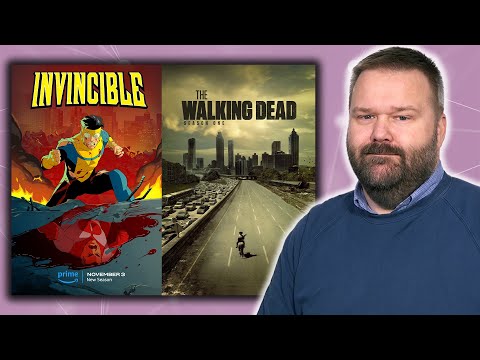 Did The Walking Dead help improve Invincible? | Robert Kirkman Interview