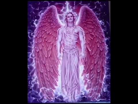 КРАСНЫЙ АНГЕЛ ИСЦЕЛЕНИЯ. Автор картины Наташа Холланд